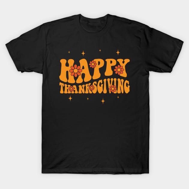 Happy Thanksgiving T-Shirt by ChicGraphix